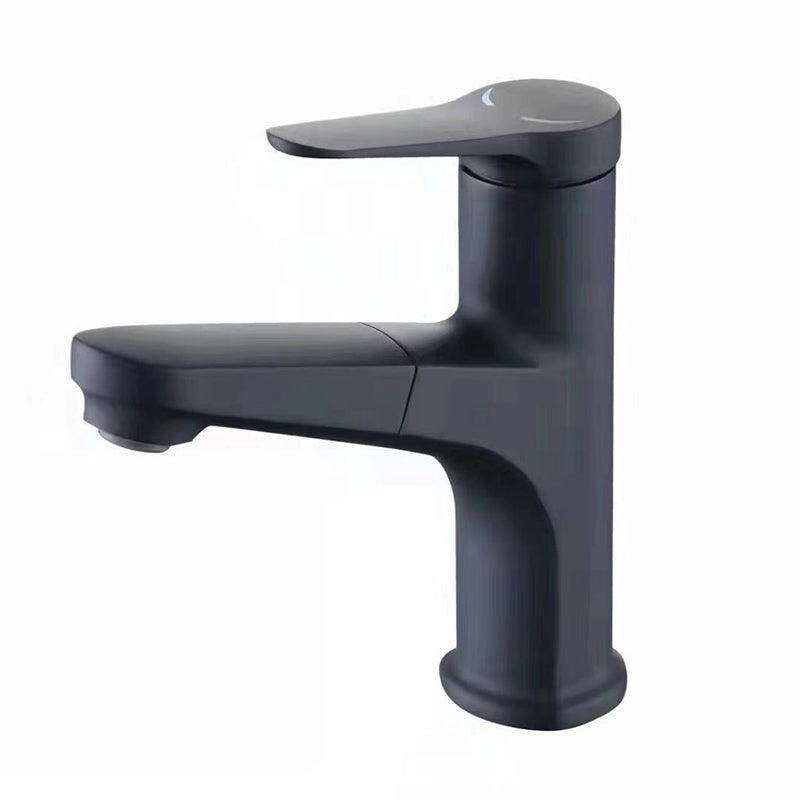 BowLift | Modern Vessel Faucet Brass Lever Handle Swivel Spout Bathroom Vessel Faucet
