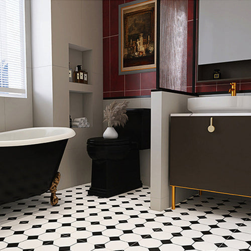 BowLift | Modern Style Rectangle PVC Flooring Stone Look Peel and Stick Vinyl Flooring