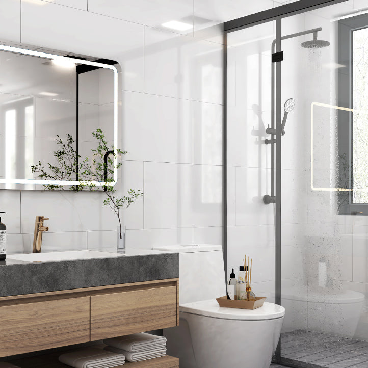 BowLift | Modern splash guard wall covering waterproof removable and adhesive mosaic tile for the bathroom