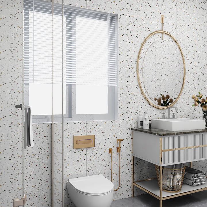 BowLift | Modern splash protection wall covering waterproof removable and adhesive mosaic tile for the bathroom