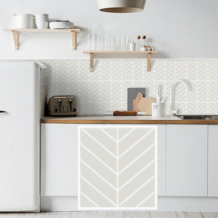 BowLift | Peel and stick tiles Waterproof plastic rectangular peel and stick tile for the kitchen 2-pack
