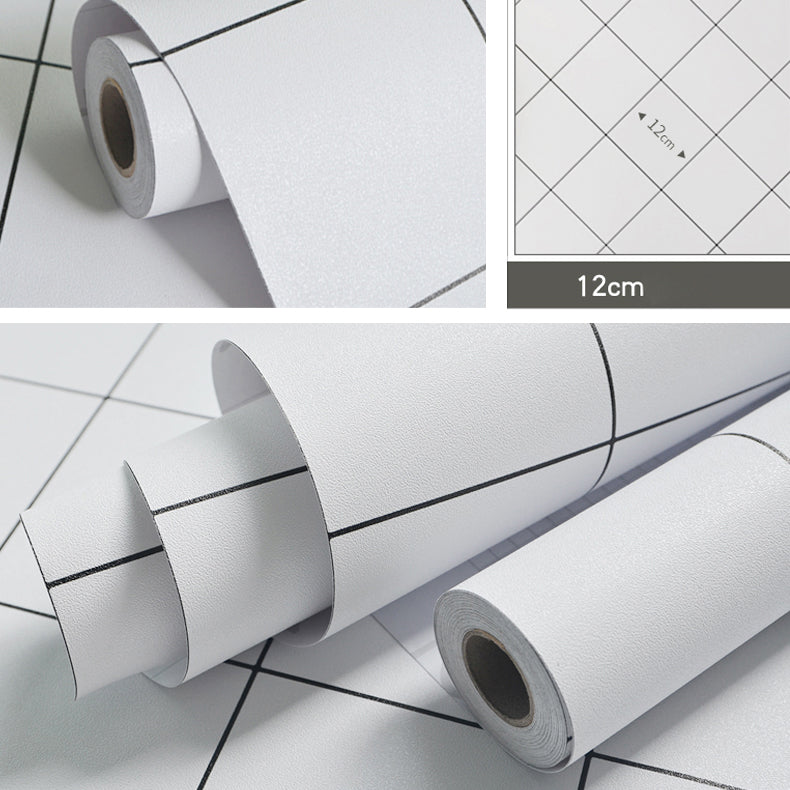 BowLift | Modern Kitchen Backsplash Tile Check Print Peel and Stick Backsplash Tile