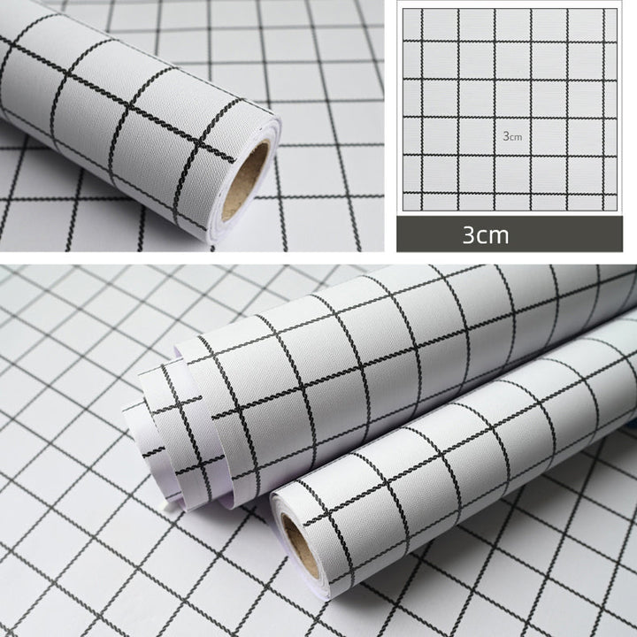 BowLift | Modern Kitchen Backsplash Tile Check Print Peel and Stick Backsplash Tile