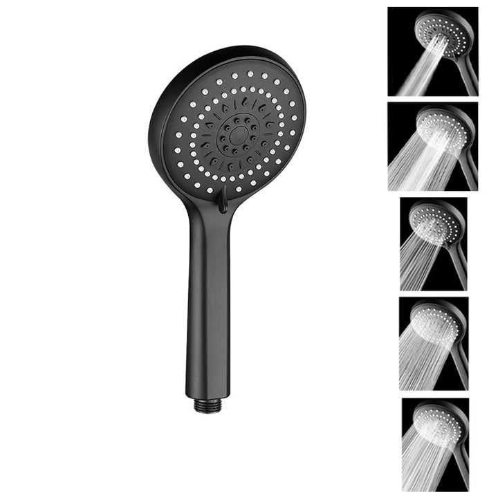 BowLift | Modern Handheld Showerhead High Flow 5 Spray Patterns Wall Mounted Showerhead
