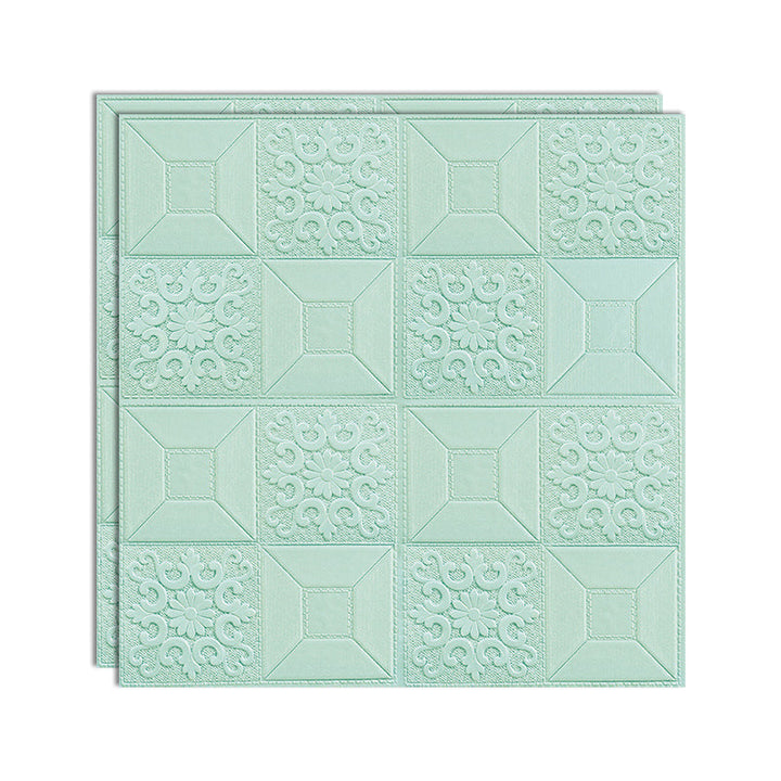 BowLift | Modern Wall Panel Peel and Stick Texture Effect Design Square Wall Panel