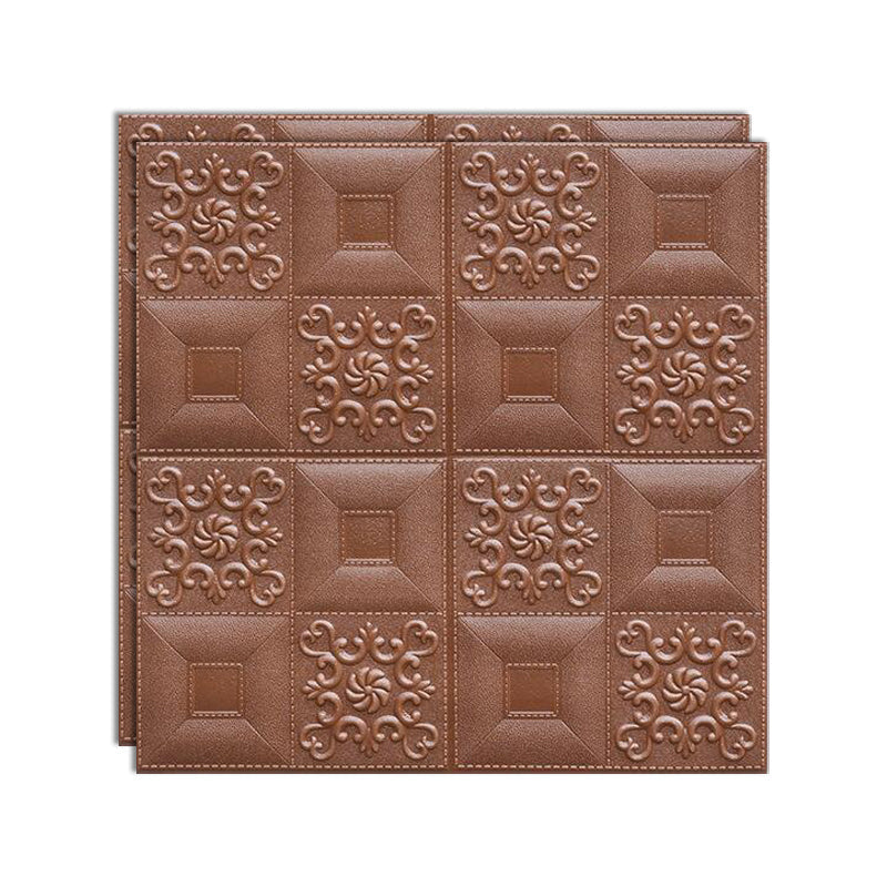 BowLift | Modern Wall Panel Peel and Stick Texture Effect Design Square Wall Panel