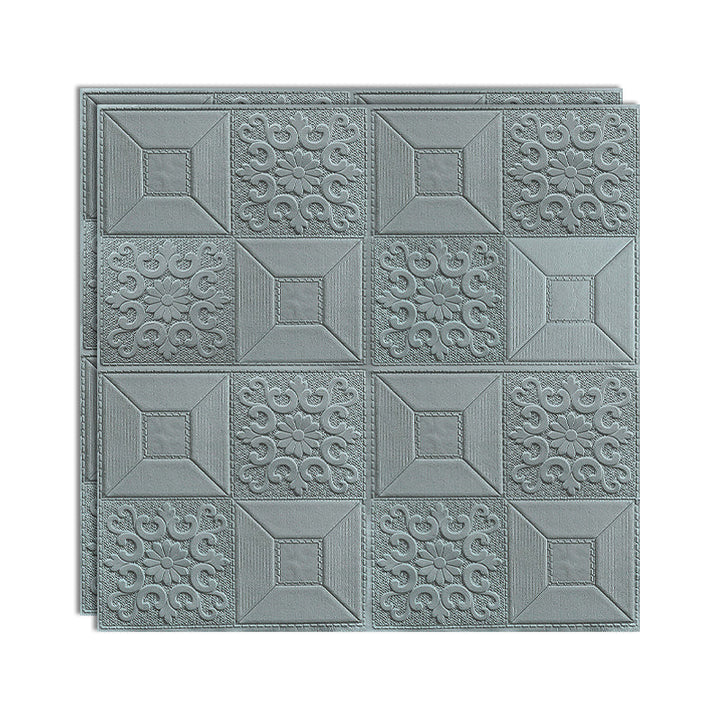 BowLift | Modern Wall Panel Peel and Stick Texture Effect Design Square Wall Panel