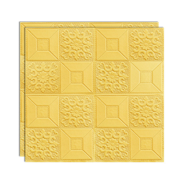 BowLift | Modern Wall Panel Peel and Stick Texture Effect Design Square Wall Panel