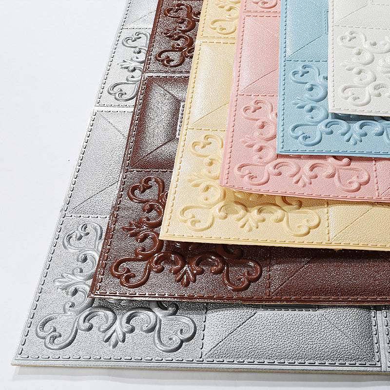 BowLift | Modern Wall Panel Peel and Stick Texture Effect Design Square Wall Panel