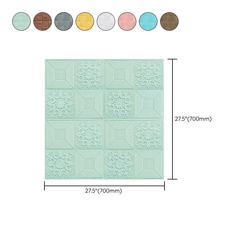 BowLift | Modern Wall Panel Peel and Stick Texture Effect Design Square Wall Panel