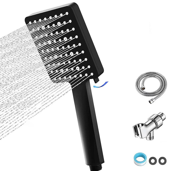 BowLift | Square modern handheld shower head leak-proof wall-mounted shower head