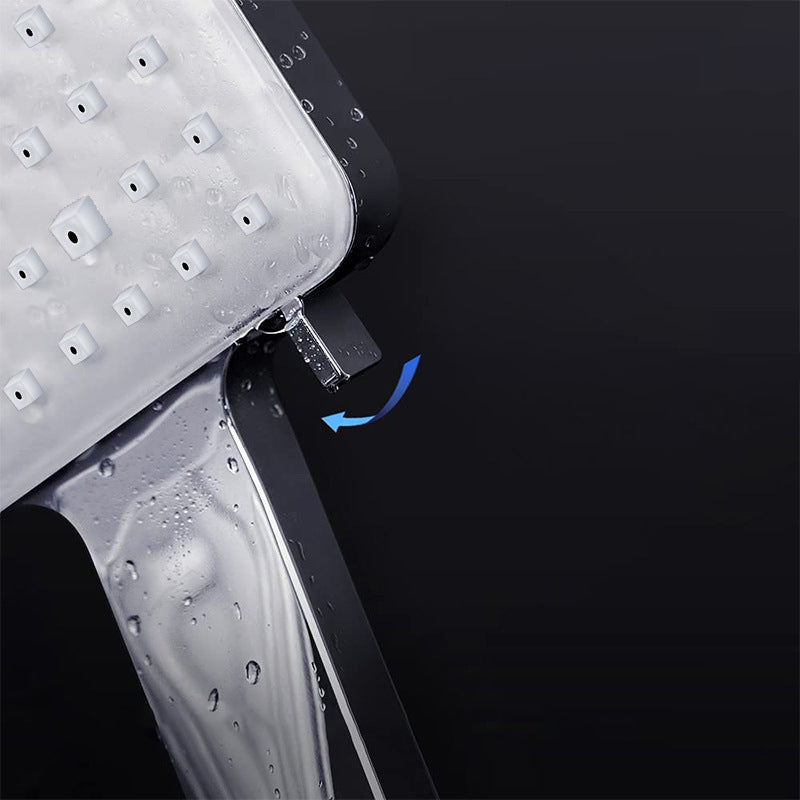 BowLift | Square modern handheld shower head leak-proof wall-mounted shower head