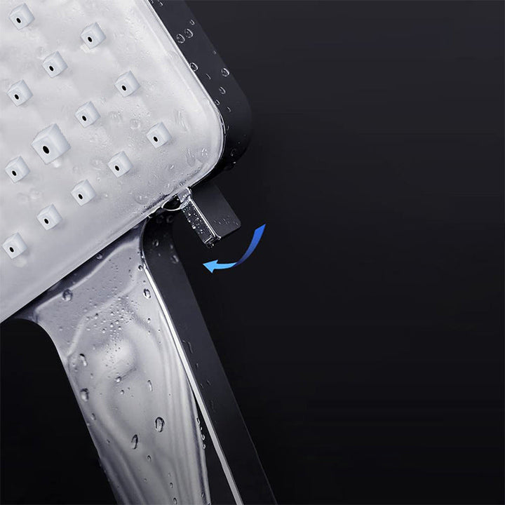BowLift | Square modern handheld shower head leak-proof wall-mounted shower head