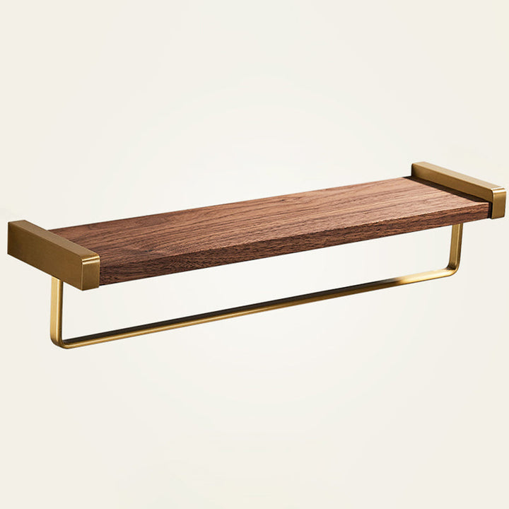 BowLift | Modern Gold Bathroom Accessory Set Bathroom Shelf Paper Holder Bathroom Accessory Set