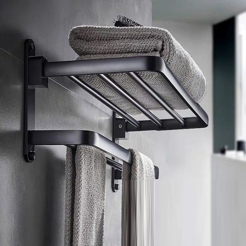BowLift | Modern Bathroom Accessory Set Black Soap Dish Bath Shelf Bathroom Set