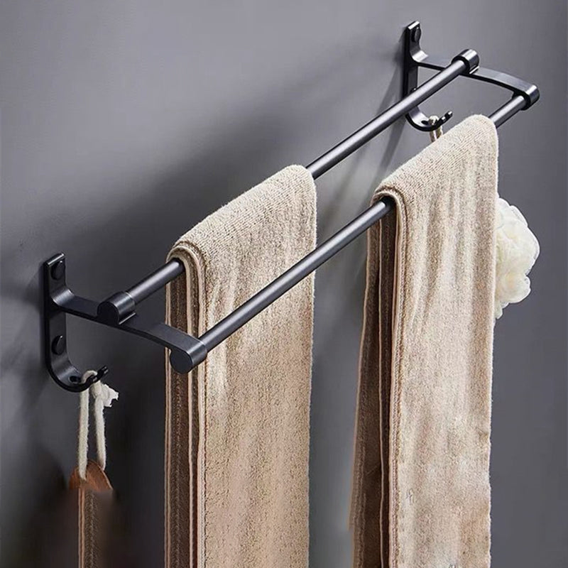 BowLift | Modern Bathroom Accessory Set Black Soap Dish Bath Shelf Bathroom Set