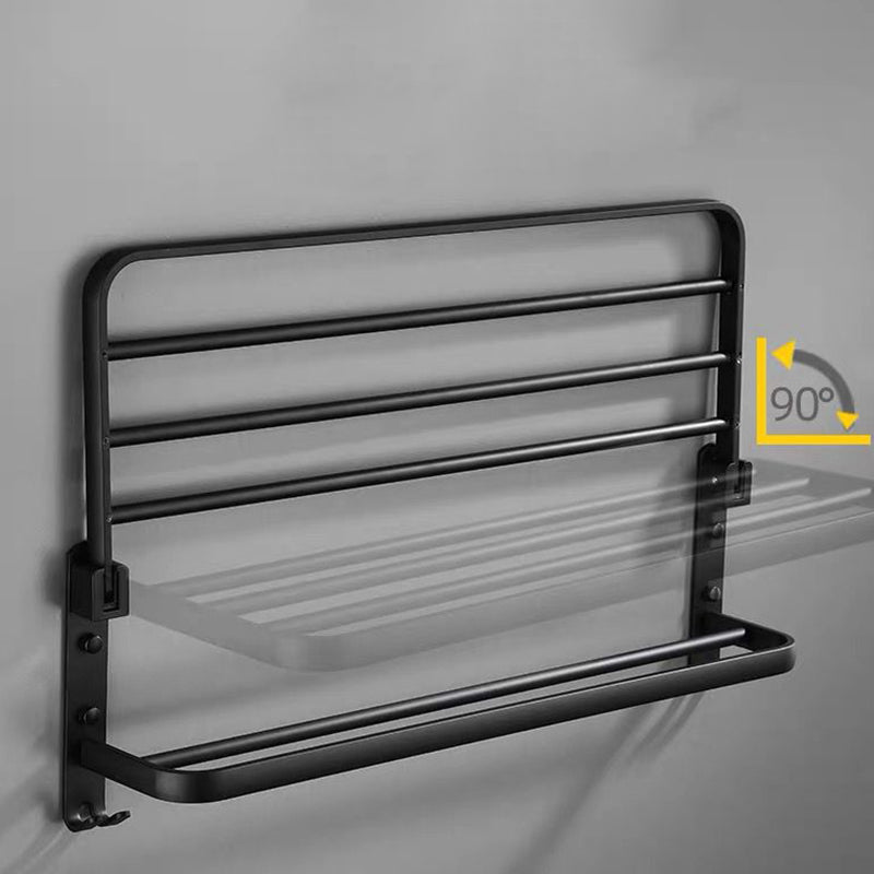 BowLift | Modern Bathroom Accessory Set Black Soap Dish Bath Shelf Bathroom Set