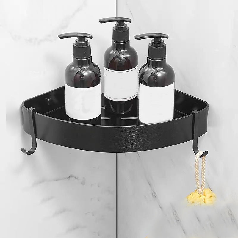 BowLift | Modern Bathroom Accessory Set Black Soap Dish Bath Shelf Bathroom Set