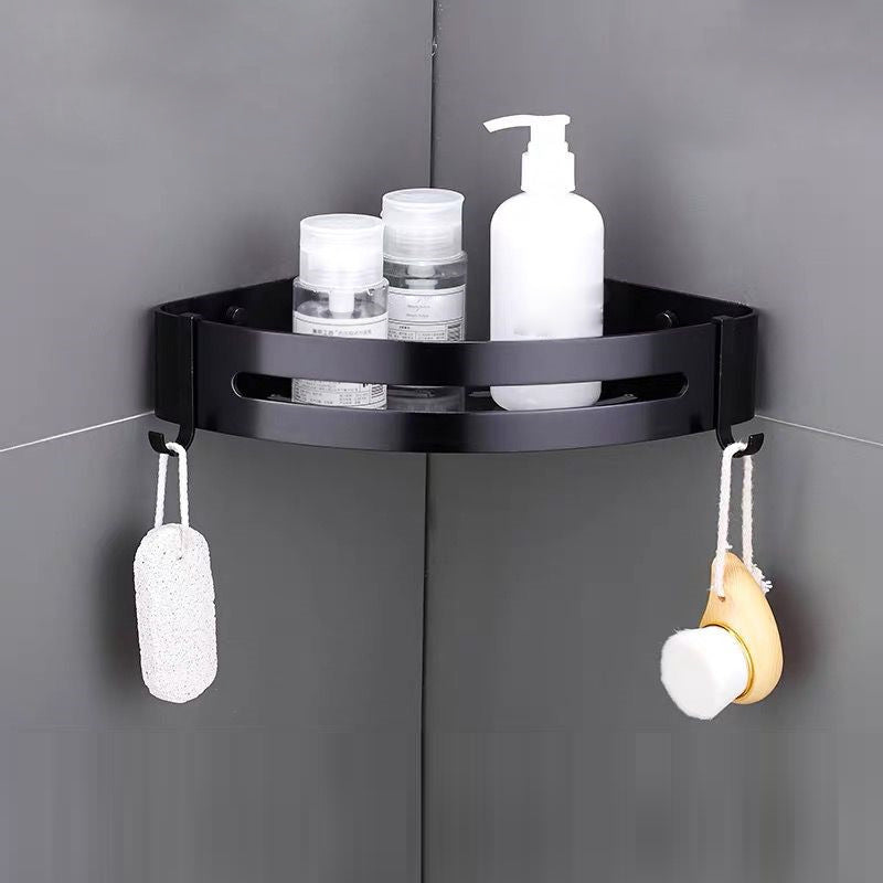 BowLift | Modern Bathroom Accessory Set Black Soap Dish Bath Shelf Bathroom Set