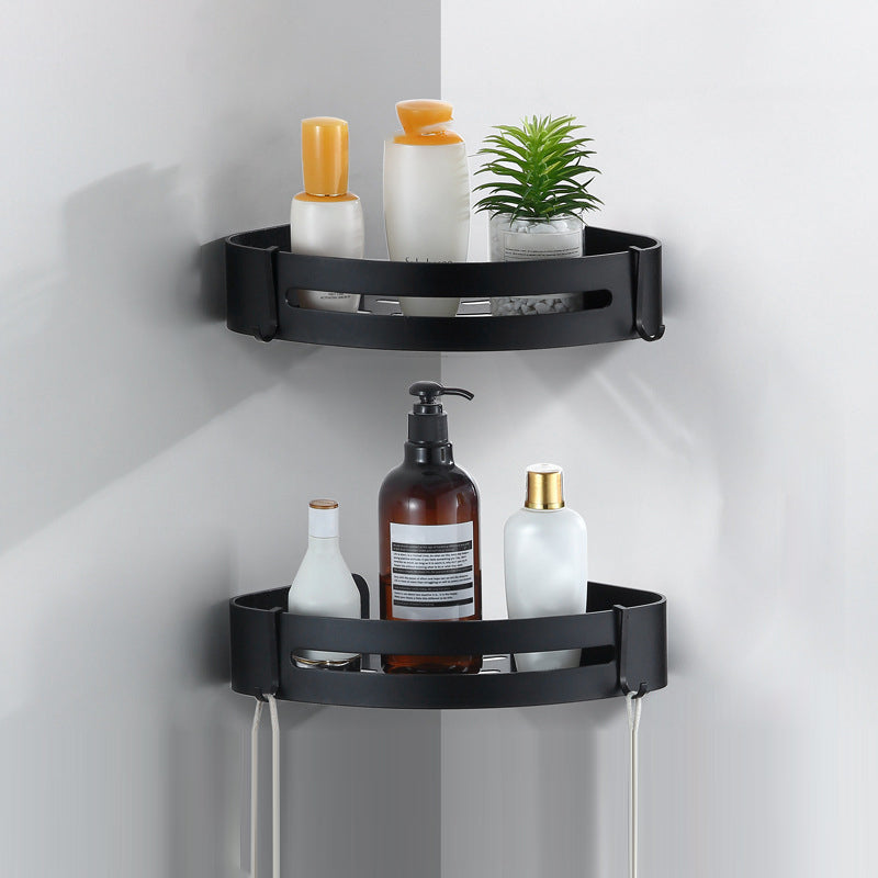 BowLift | Modern Bathroom Accessories Black Paper Holder Bathroom Shelf Bathroom Accessory Set