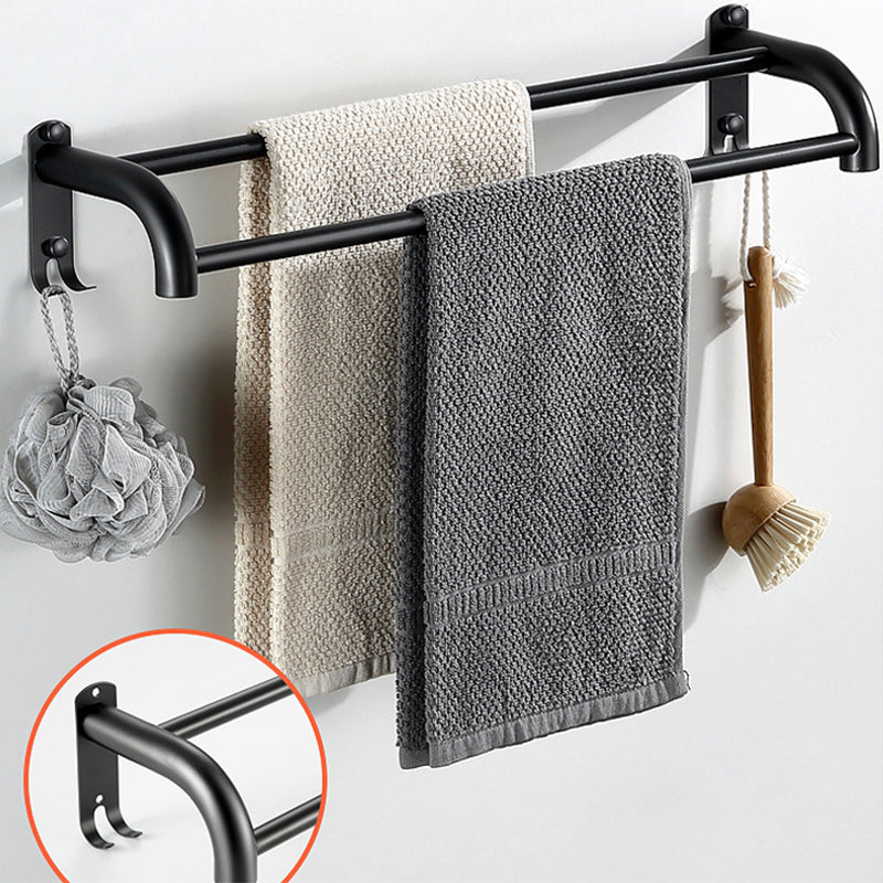 BowLift | Modern Bathroom Accessories Black Paper Holder Bathroom Shelf Bathroom Accessory Set