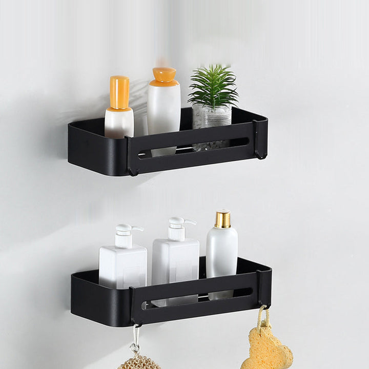 BowLift | Modern Bathroom Accessories Black Paper Holder Bathroom Shelf Bathroom Accessory Set