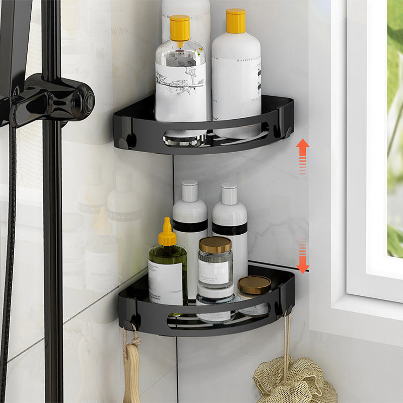 BowLift | Modern Bathroom Accessories Black Paper Holder Bathroom Shelf Bathroom Accessory Set