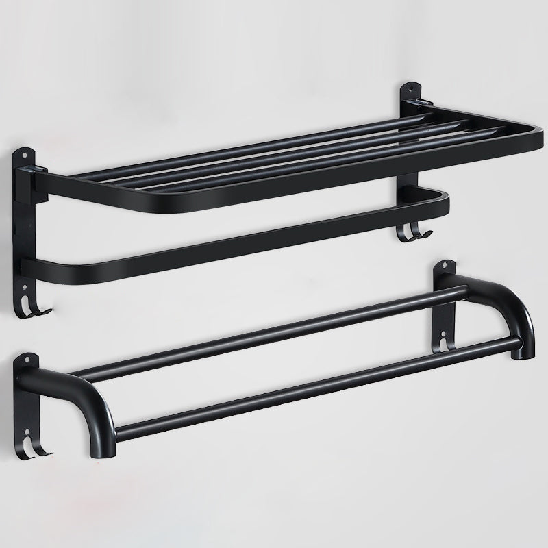 BowLift | Modern Bathroom Accessories Black Paper Holder Bathroom Shelf Bathroom Accessory Set