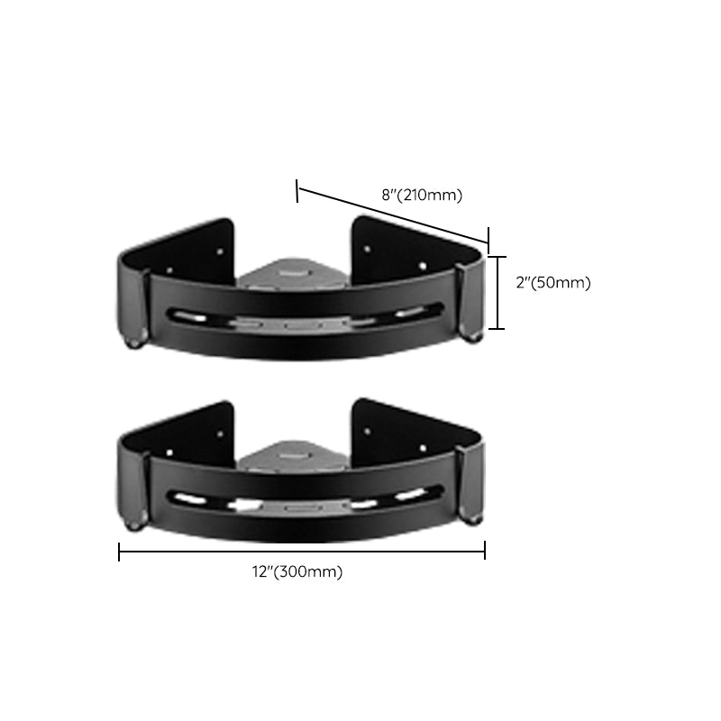 BowLift | Modern Bathroom Accessories Black Paper Holder Bathroom Shelf Bathroom Accessory Set