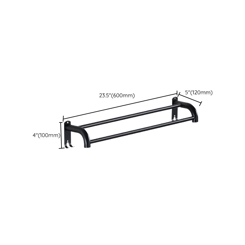 BowLift | Modern Bathroom Accessories Black Paper Holder Bathroom Shelf Bathroom Accessory Set