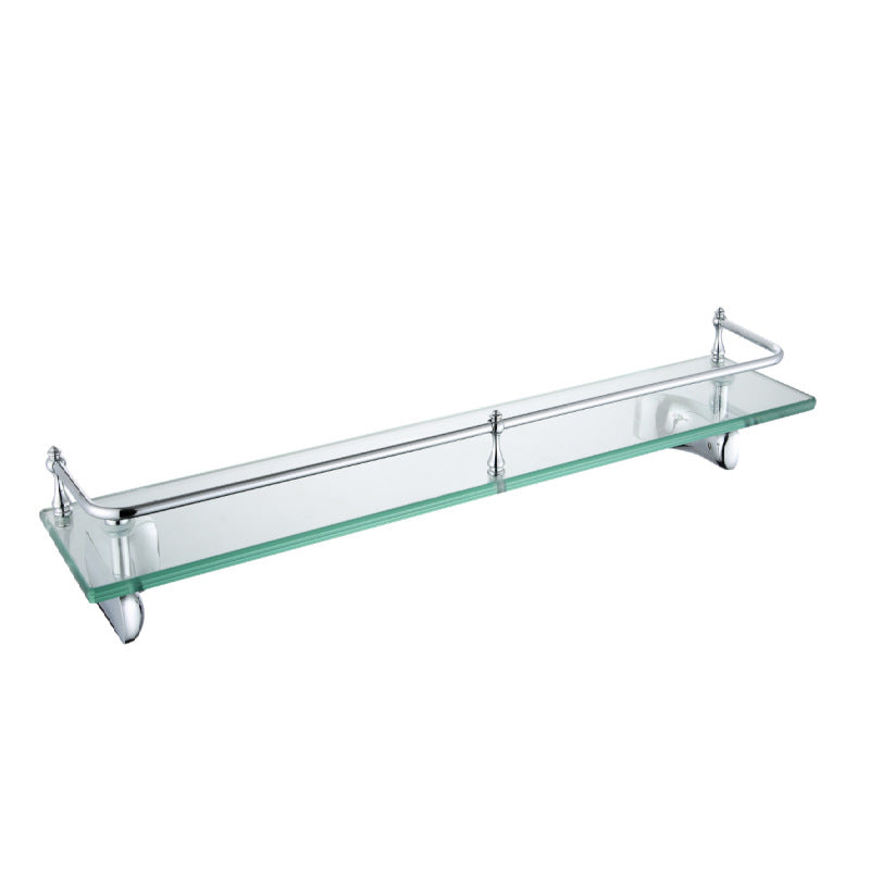 BowLift | Modern Bathroom Hardware Paper Holder Bathroom Shelf Silver Bathroom Accessory Set