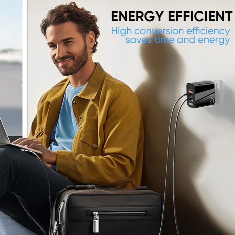 BowLift | Multi Port Adaptor 65W Fast Charger - US Standard