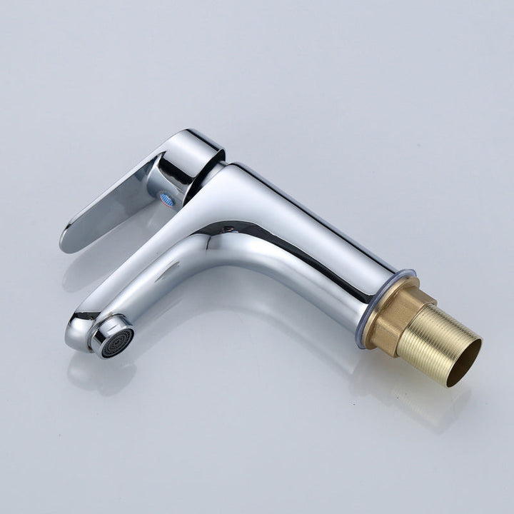 BowLift | Modern Sink Faucet Monochrome Brass Sink Faucet for the Bathroom