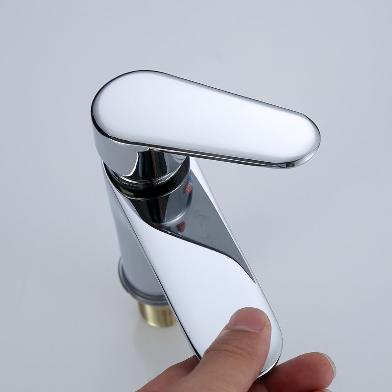 BowLift | Modern Sink Faucet Monochrome Brass Sink Faucet for the Bathroom