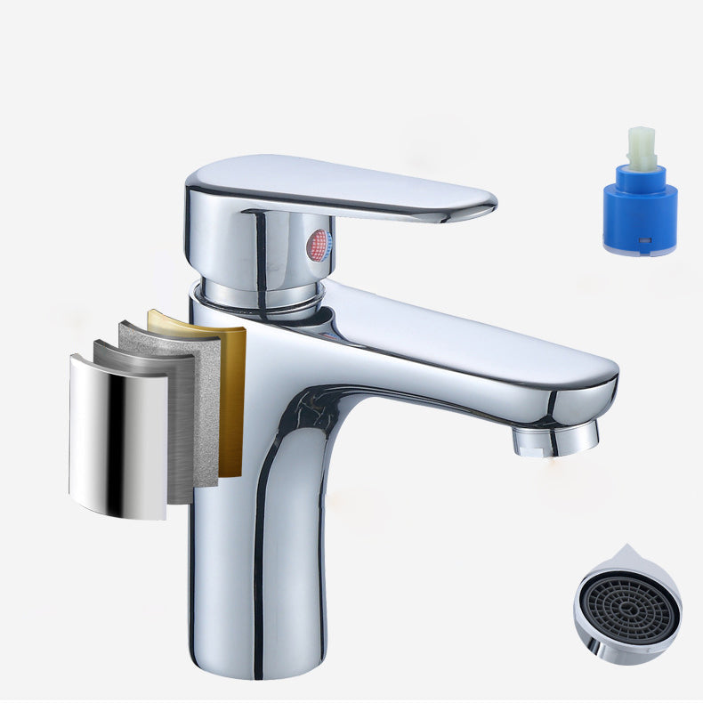 BowLift | Modern Sink Faucet Monochrome Brass Sink Faucet for the Bathroom