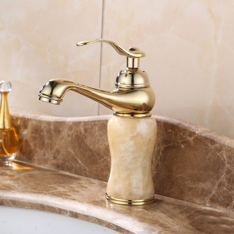 BowLift | Luxury Vessel Faucet Brass Lever Handles Low Arc Sink Faucet