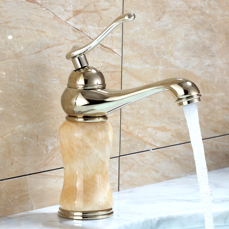 BowLift | Luxury Vessel Faucet Brass Lever Handles Low Arc Sink Faucet