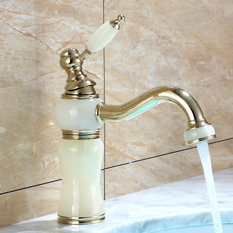BowLift | Luxury Vessel Faucet Brass Lever Handles Low Arc Sink Faucet