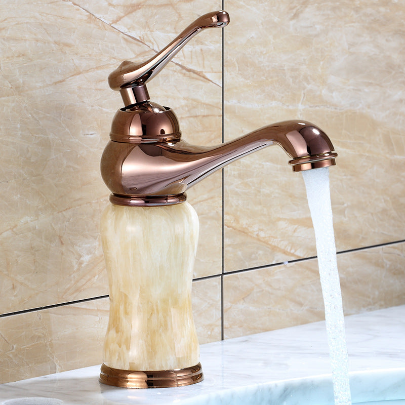 BowLift | Luxury Vessel Faucet Brass Lever Handles Low Arc Sink Faucet