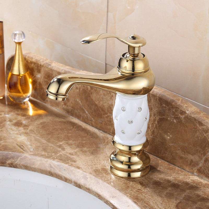 BowLift | Luxury Vessel Faucet Brass Lever Handles Low Arc Sink Faucet