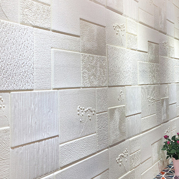 BowLift | Industrial Wall Plank 3D Brick Bathroom Living Room Wall Panel Set of 1