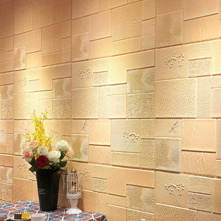 BowLift | Industrial Wall Plank 3D Brick Bathroom Living Room Wall Panel Set of 1