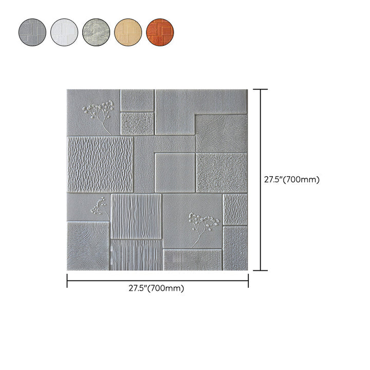 BowLift | Industrial Wall Plank 3D Brick Bathroom Living Room Wall Panel Set of 1
