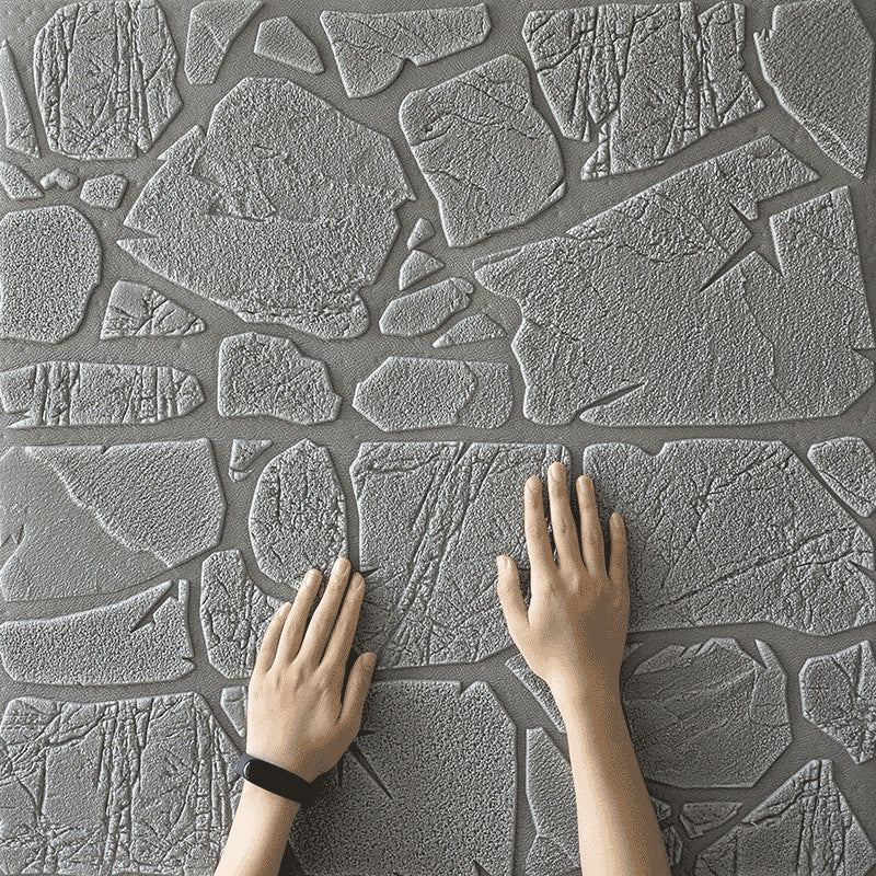 BowLift | Modern Pearl Wainscoting PVC Wall Access Panel Peel and Stick Wall Tile for Bedroom
