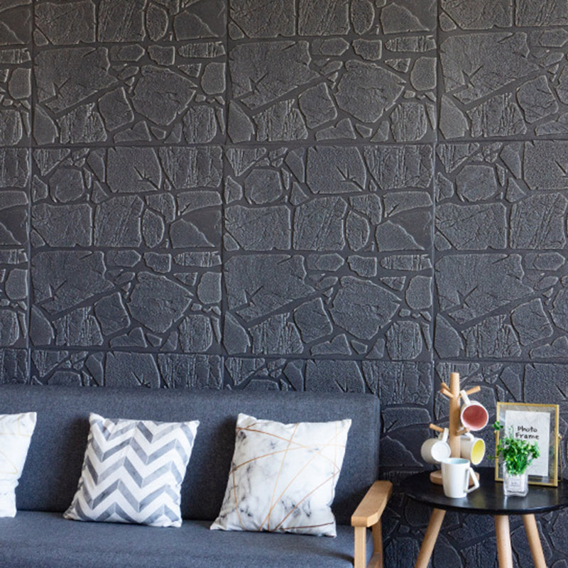 BowLift | Modern Pearl Wainscoting PVC Wall Access Panel Peel and Stick Wall Tile for Bedroom