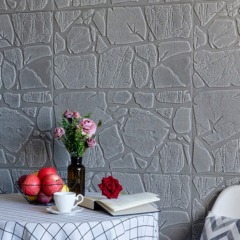 BowLift | Modern Pearl Wainscoting PVC Wall Access Panel Peel and Stick Wall Tile for Bedroom