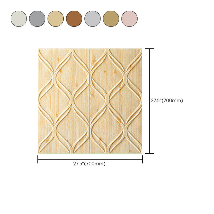 BowLift | Contemporary waterproof wall planks striped brick bedroom wall panels