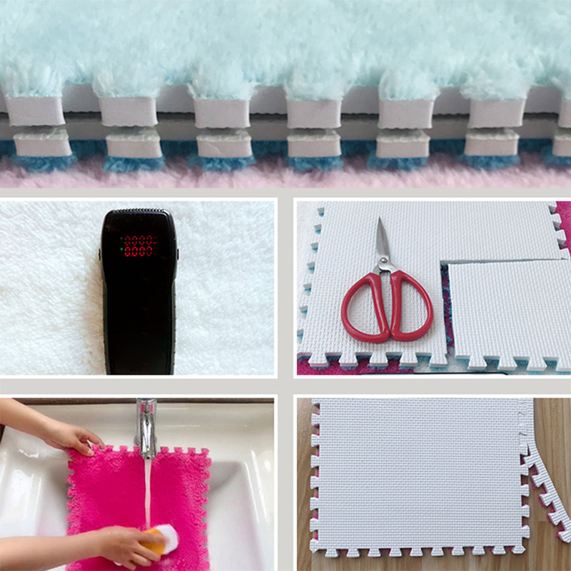 BowLift | Color-Fading-Resistant Carpet Tile Solid Interlocking Carpet Tile