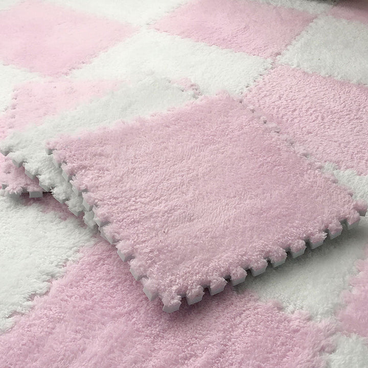 BowLift | Color-fade-resistant carpet tile Solid color interlocking carpet tile