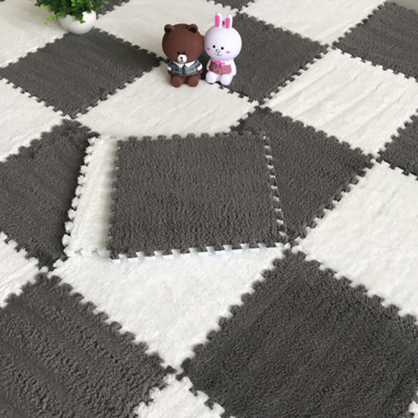 BowLift | Color-fade-resistant carpet tile Solid color interlocking carpet tile